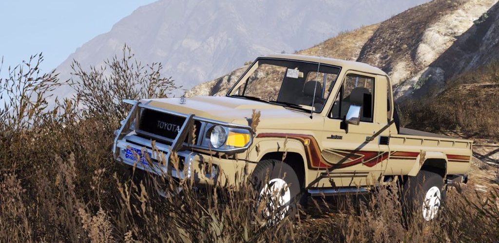 Background تحميل لعبة محاكى الشاص Toyota PickUp 4×4 Simulator 