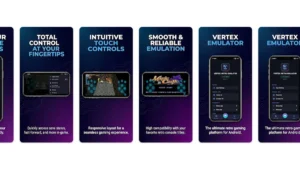 تطبيق الألعاب الكلاسيكية Vertex للجوال