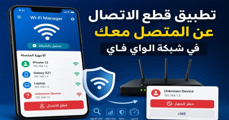 تطبيق قطع الاتصال