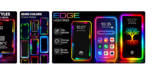 تحميل تطبيق اضاءة حواف الهاتف بألوان جميلة Edge Lighting