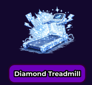 Diamond Treadmill في ماب +1 Speed Keyboard Escape Roblox